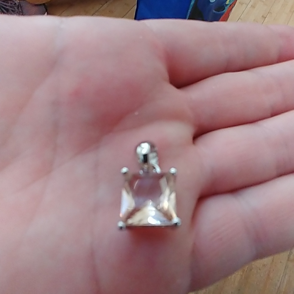Morganite pendant